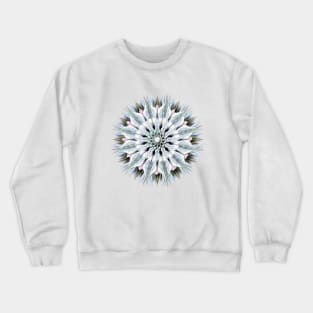 Messy Paint Job Mandala Crewneck Sweatshirt